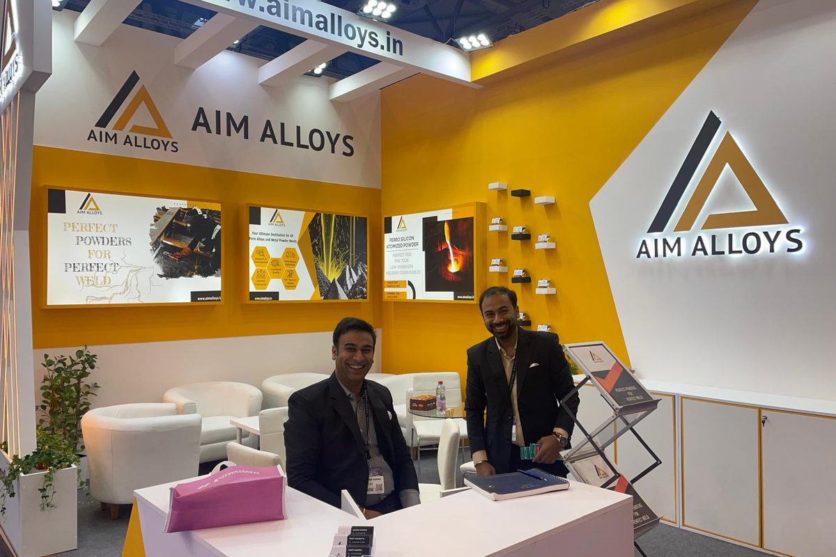 AIM Alloys at Schweissen & Schneiden 2025, Messe Essen, Germany — photograph 1