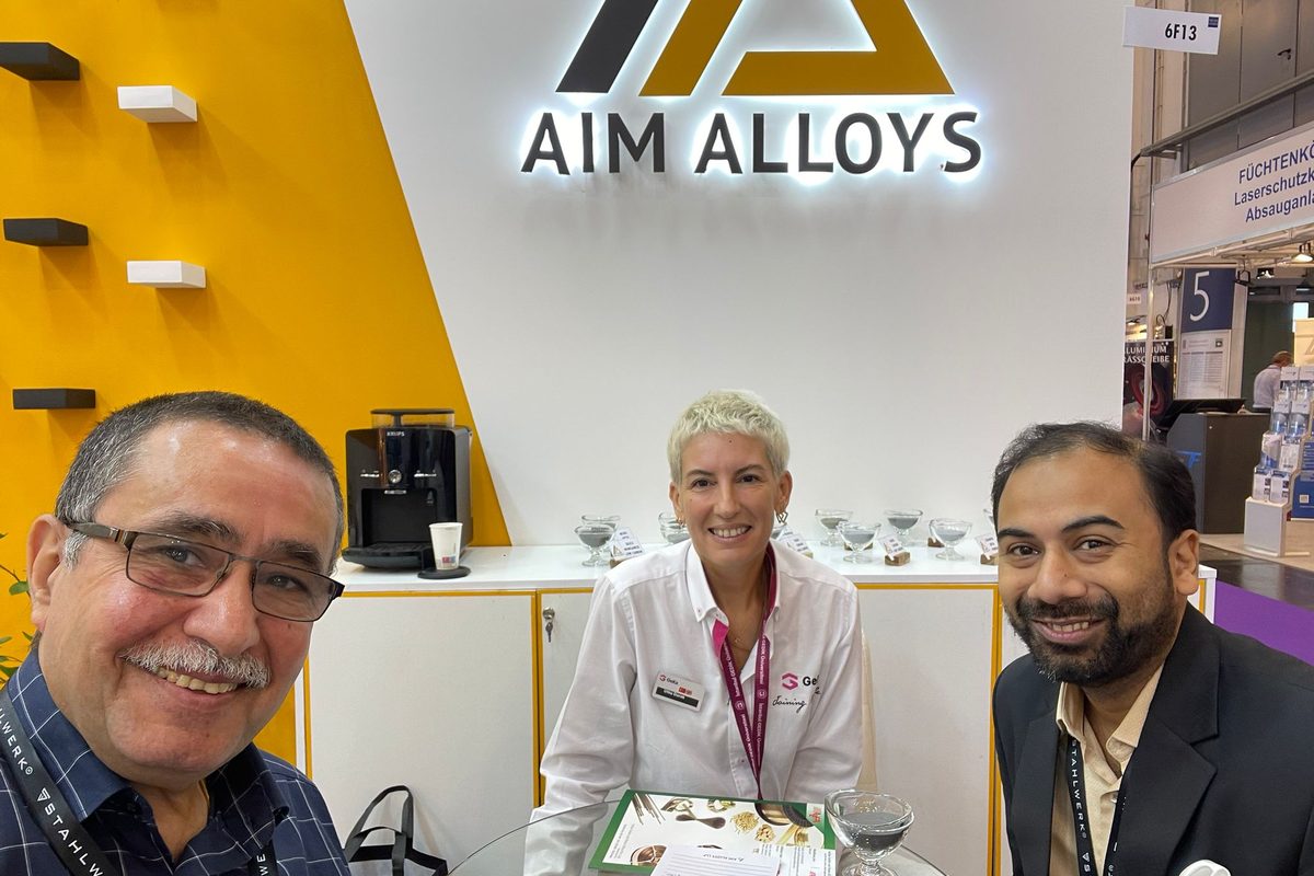 AIM Alloys at Schweissen & Schneiden 2025, Messe Essen, Germany — photograph 4