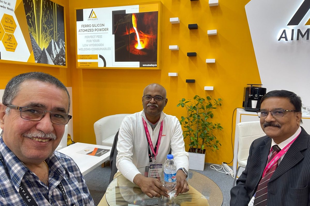 AIM Alloys at Schweissen & Schneiden 2025, Messe Essen, Germany — photograph 5